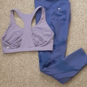 FABLETICS Moto Leggings & Sports Bra Med